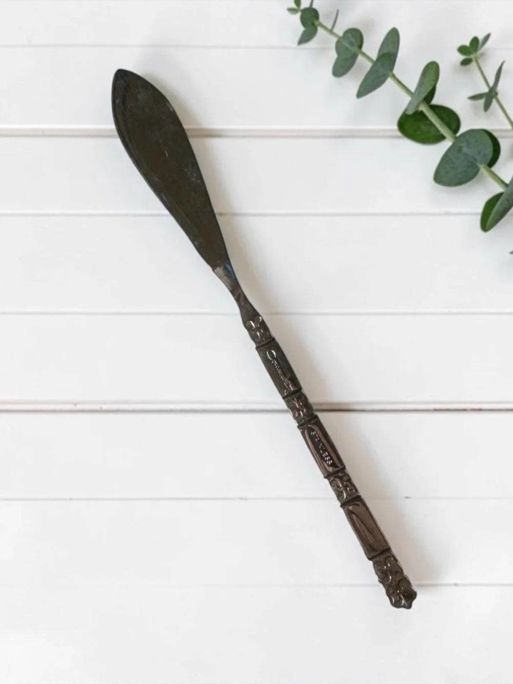 Oneida Community Madrid Stainless Steel Butter Knife No Black Accent